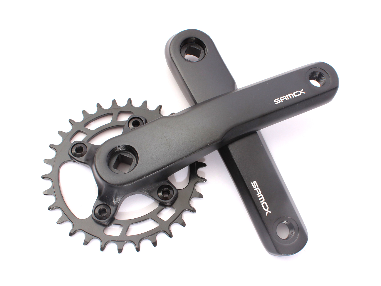MTB Kurbel-SAMOX Kurbelgarnitur 1-fach 165mm