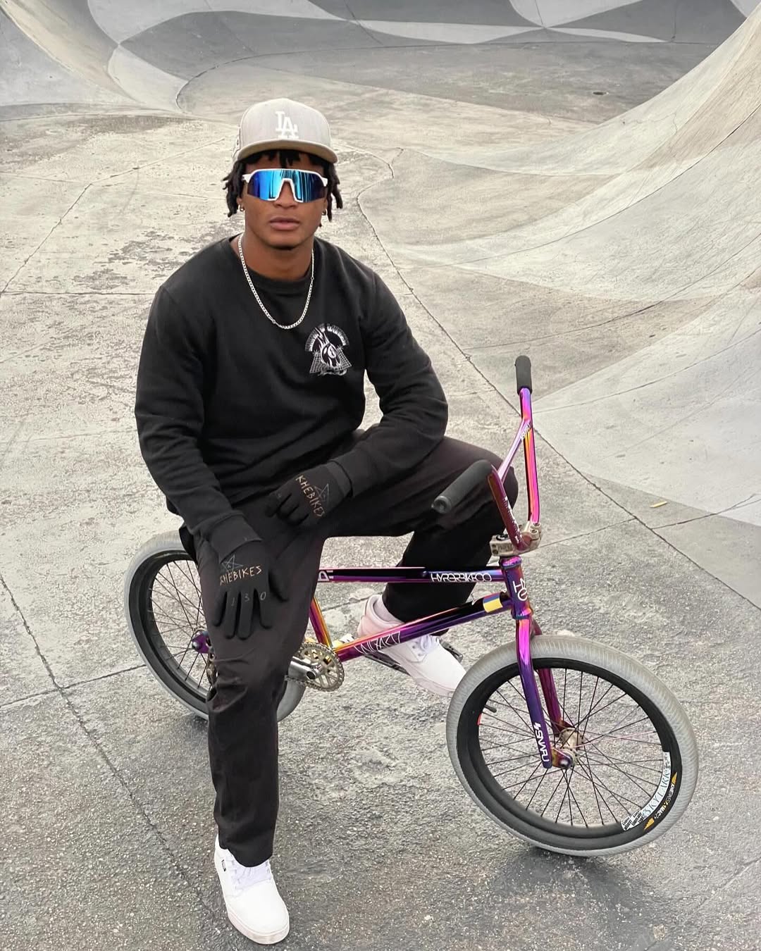 BMX Reifen 2x MAC2+ Draht grau + 2x KHE LASER Schlauch