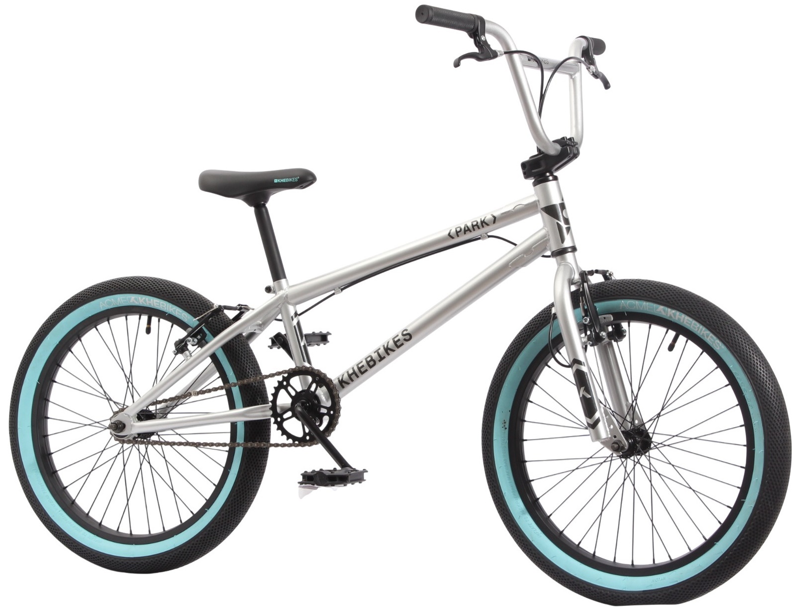 BMX bike KHE PARK 20 inches 11.1 kg silver