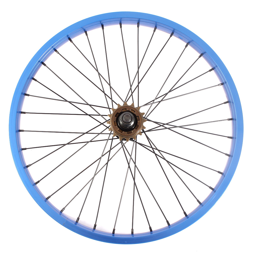 BMX Laufrad hinten KHE PRISM 20 Zoll blau