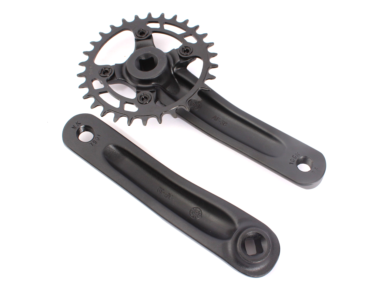 MTB Kurbel-SAMOX Kurbelgarnitur 1-fach 165mm