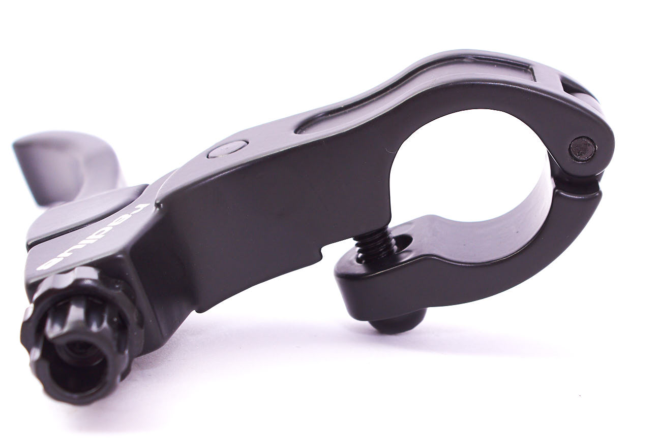 Bremshebel mit Klappscharnier und Schraube in schwarz