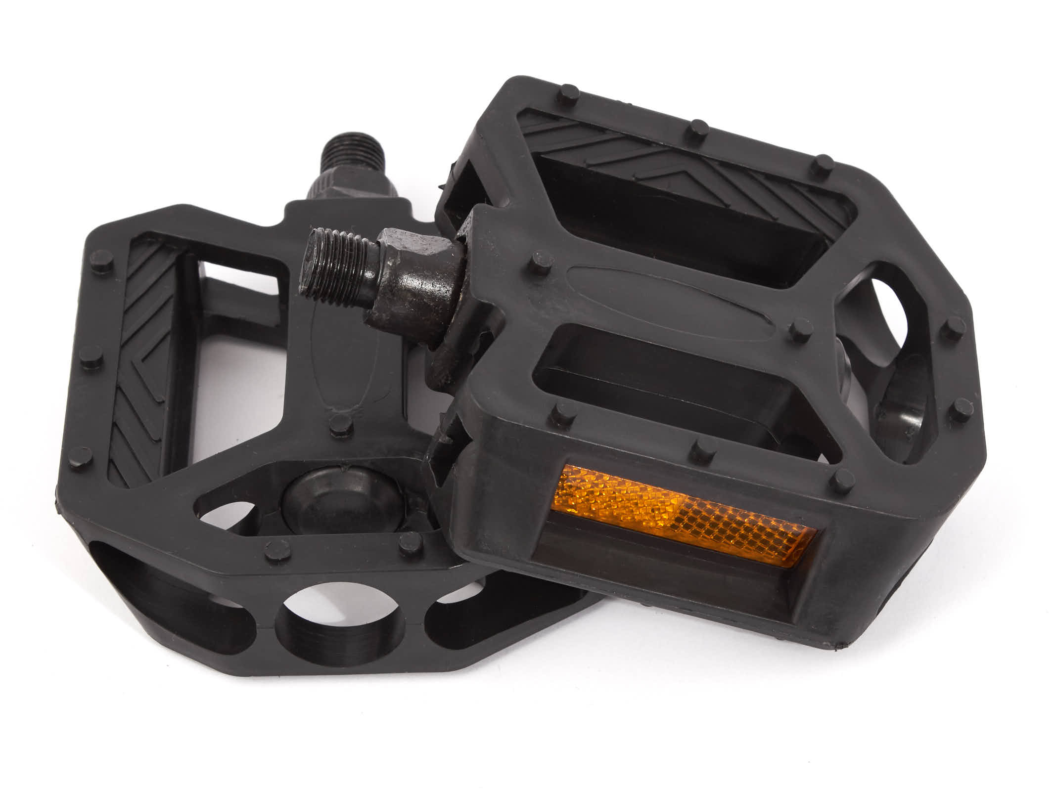 Schwarze BMX 1/2" Pedale von PRISM