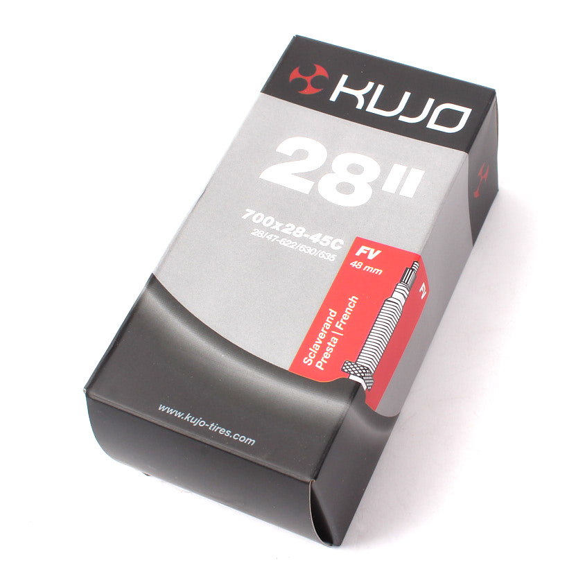 Bicycle inner tube KUJO 28 inch / 700 x 28-45C FV