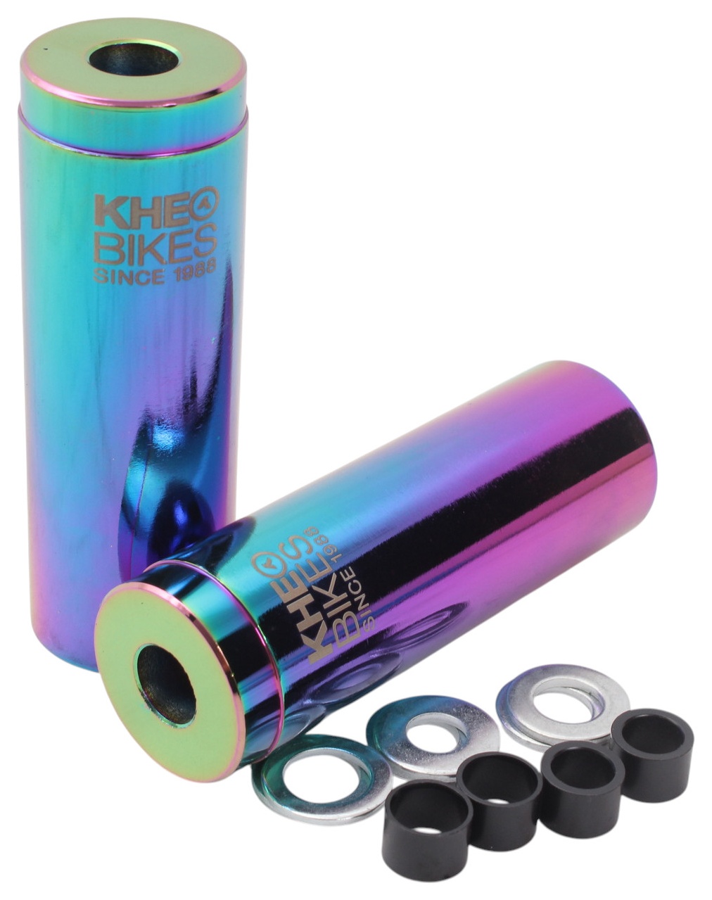 BMX pegs KHE LASER PRO pair 10 / 12 / 14 mm