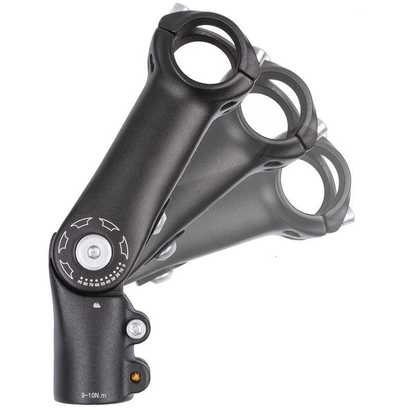 MTB Stem 1 1/8 inch 90 Degree Adjustable 110mm