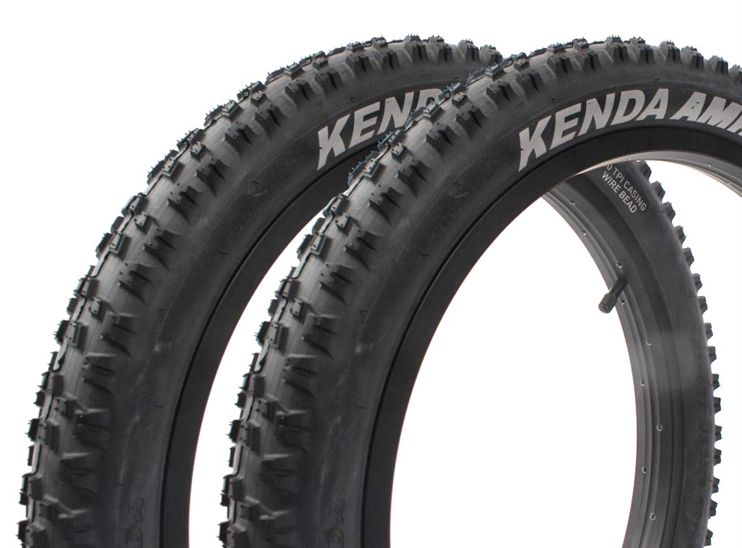 BMX tire set KENDA AMRAK 20 inch x 2.20 inch black