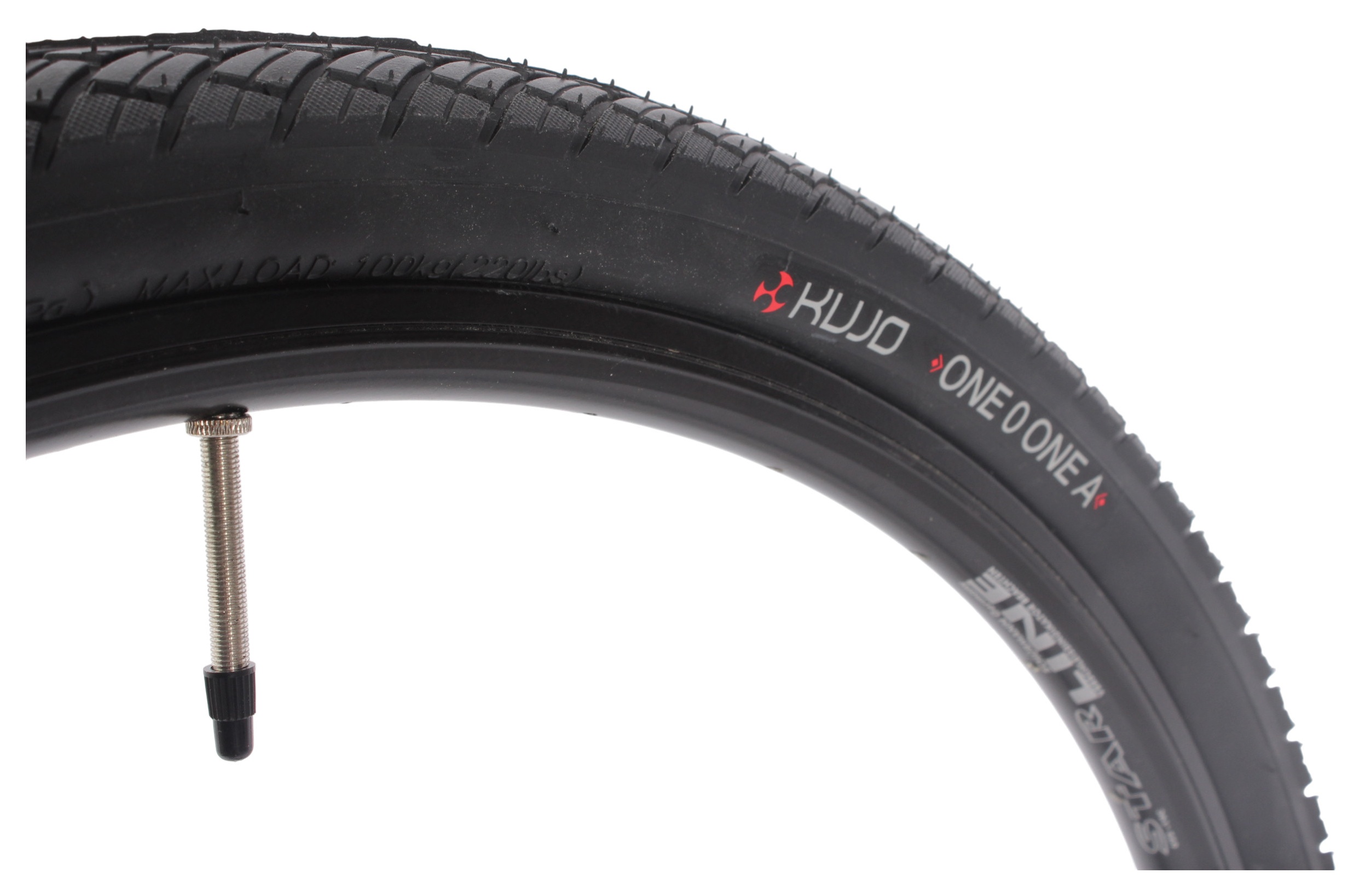 Bicycle tire set KUJO ONE 0 ONE A 28 inch / 700 x 1.60" / 40C + FV inner tube