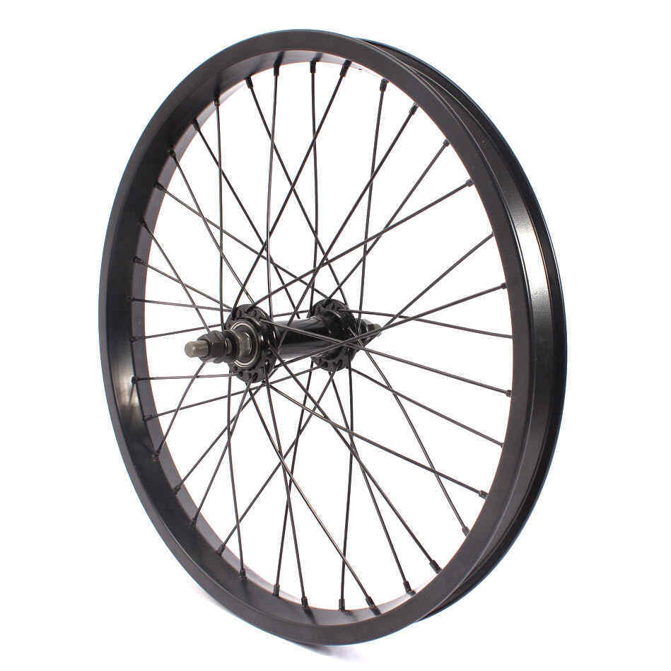 Schwarzes 18 Zoll Vorderrad 