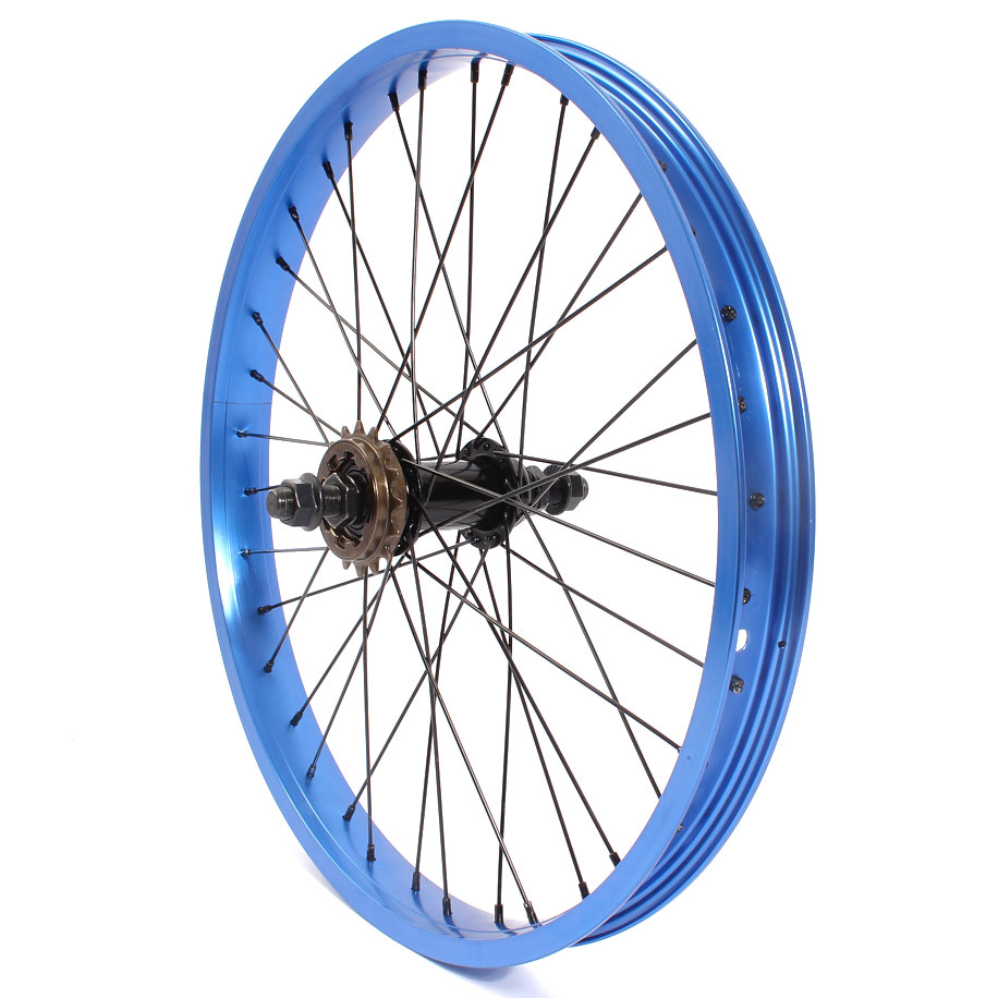 BMX Laufrad hinten KHE PRISM 20 Zoll blau