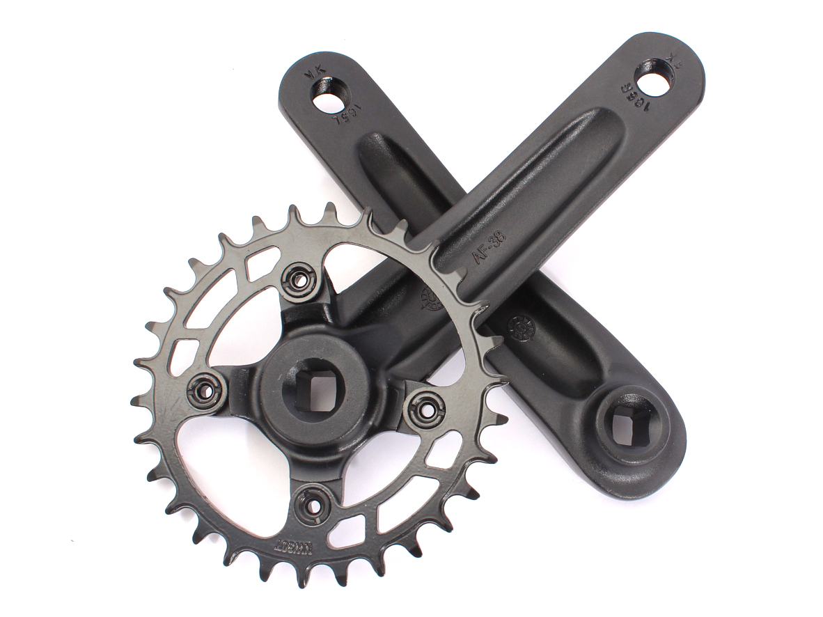 MTB Kurbel-SAMOX Kurbelgarnitur 1-fach 165mm