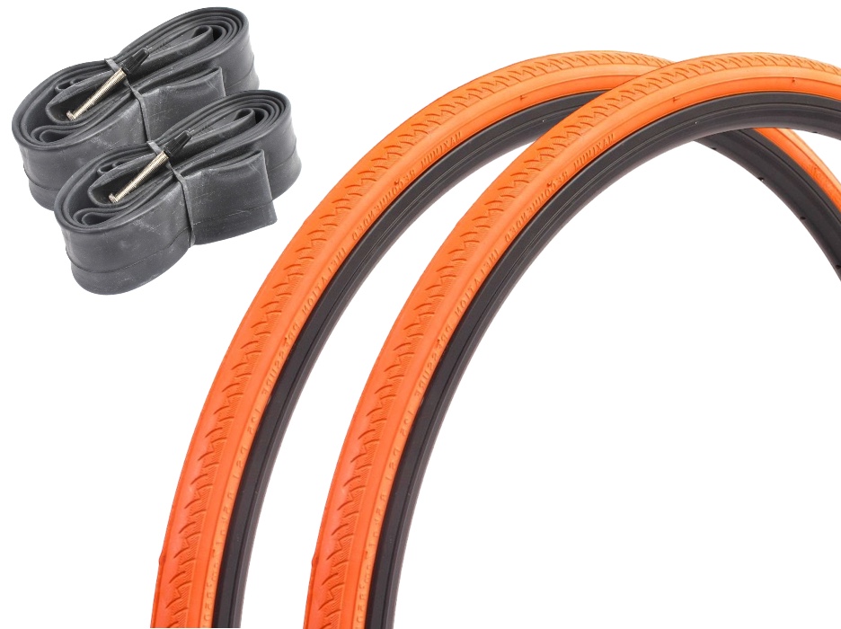 Bicycle tire set KENDA Kontender 28 inch / 700 x 26C + FV inner tube