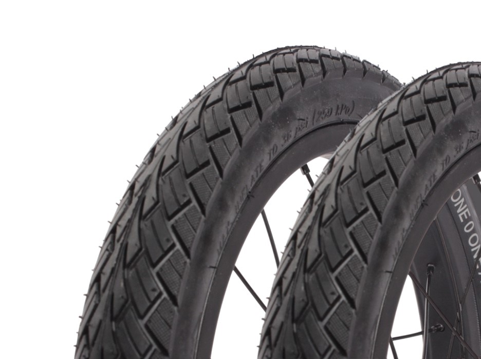 Bicycle tire set KUJO ONE 0 ONE A 14 inch x 1.75"