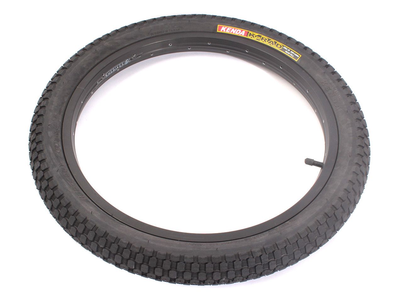 BMX tire set KENDA K-RAD 20 x 2.35 inch black