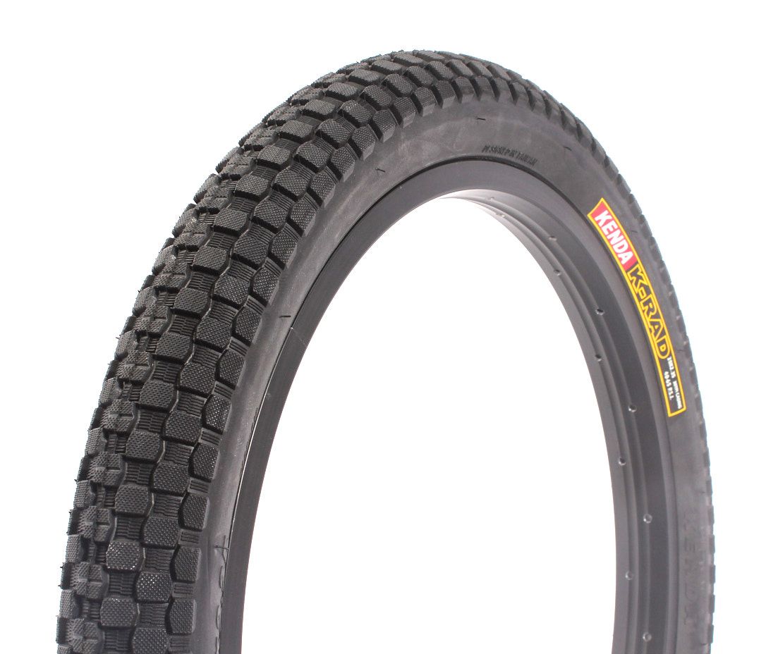 BMX tire set KENDA K-RAD 20 x 2.35 inch black