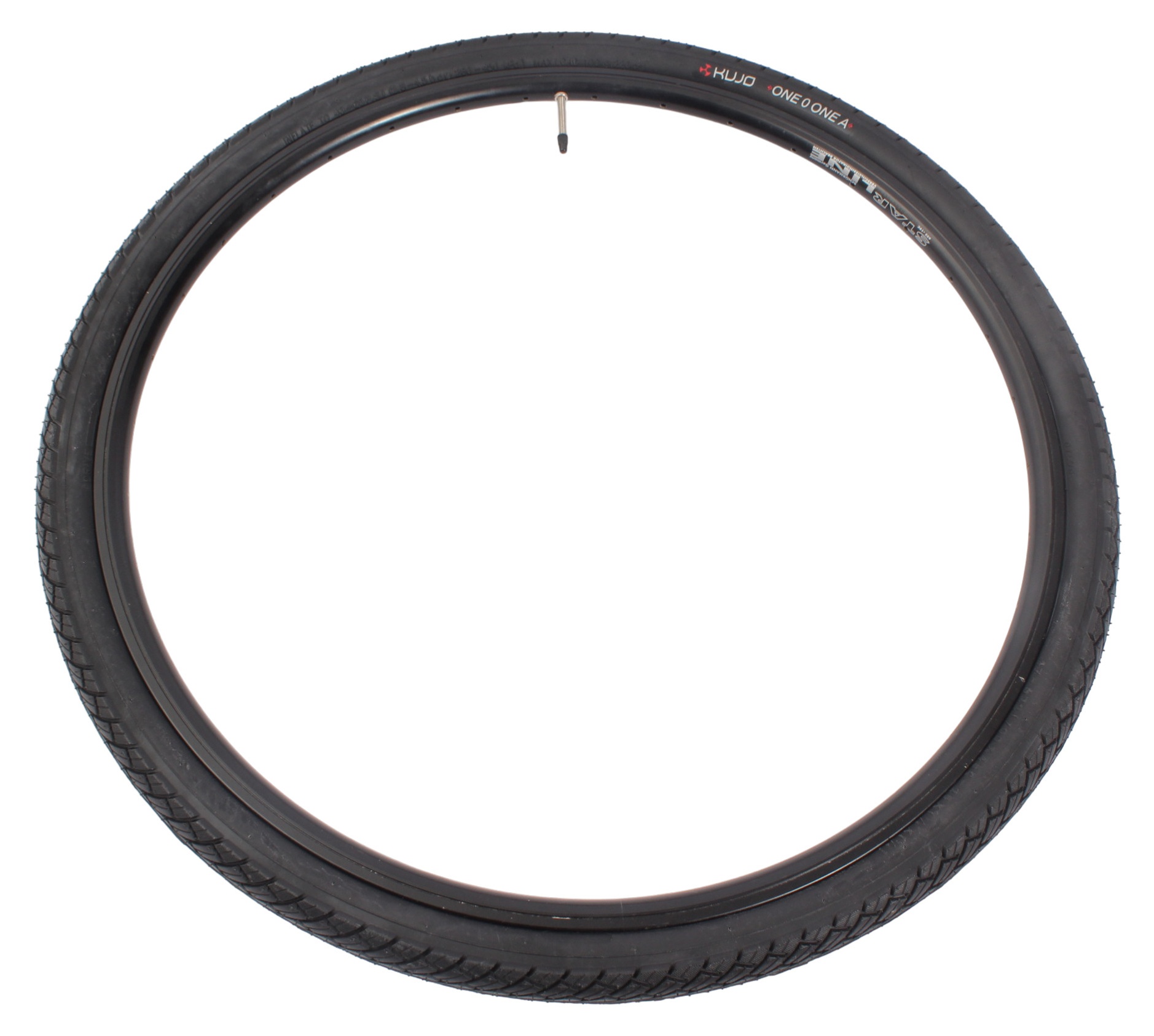 Bicycle tire set KUJO ONE 0 ONE A 28 inch / 700 x 1.60" / 40C + FV inner tube