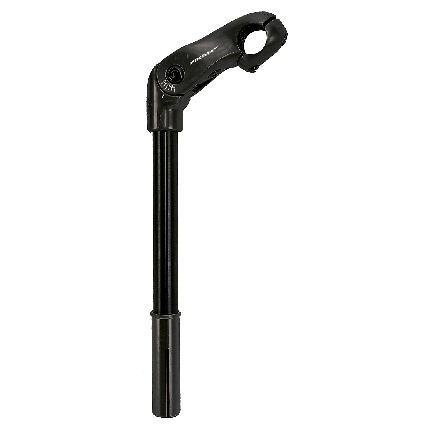 MTB quill stem for 1-inch fork, length 85mm, handlebar clamp 25.4mm