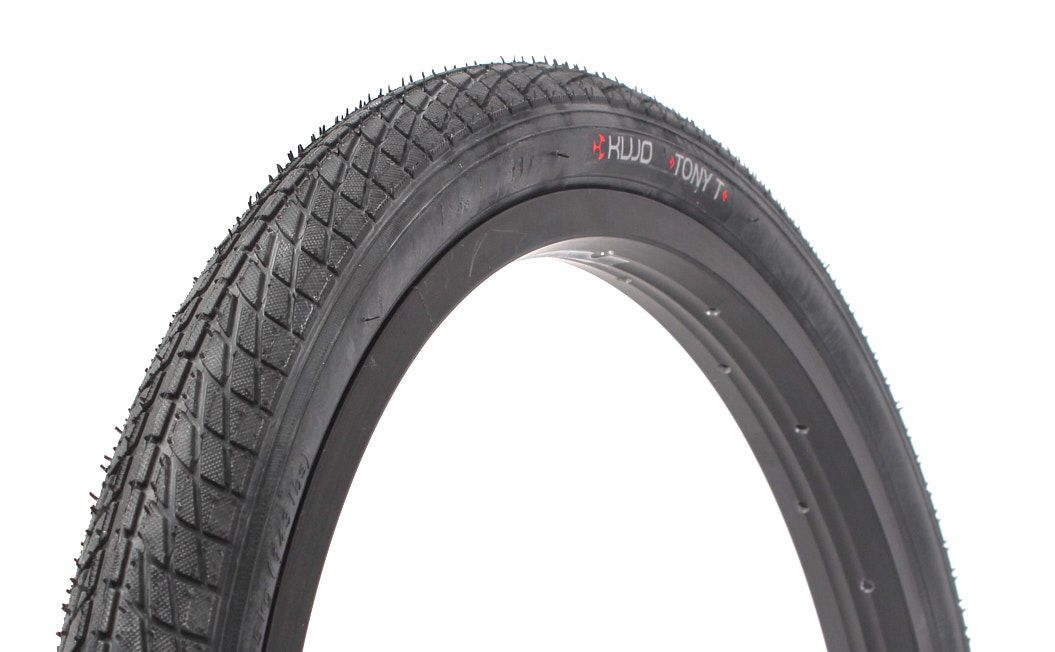 BMX tire set KUJO Tony T 18 x 1.75 inch + KENDA tubes AV