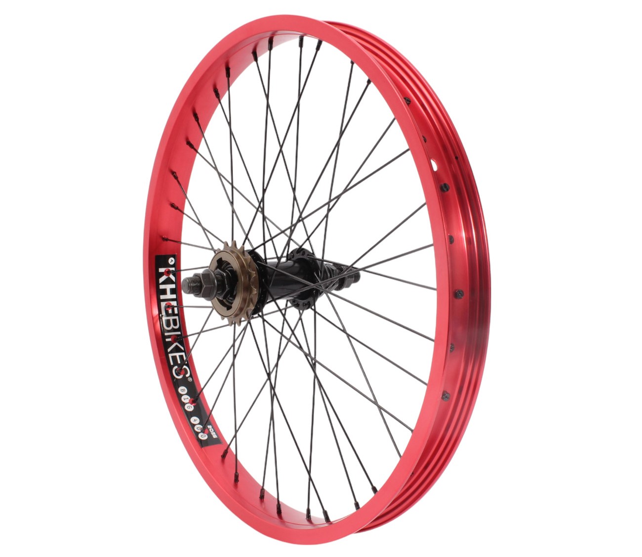 BMX Rear Wheel KHE PRISM 20 Inch Red