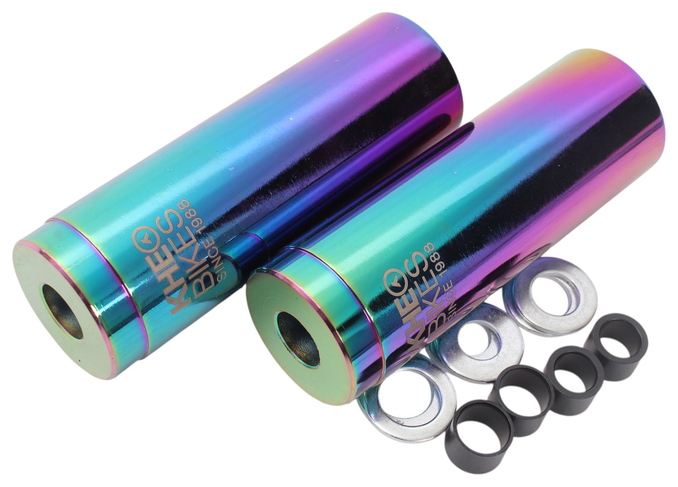 BMX pegs KHE LASER PRO pair 10 / 12 / 14 mm