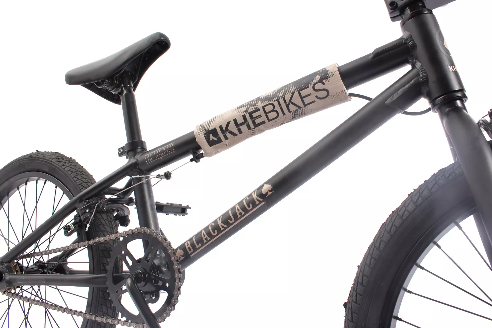 BMX Fahrrad Alu KHE BLACK JACK 20 Zoll 10,2kg