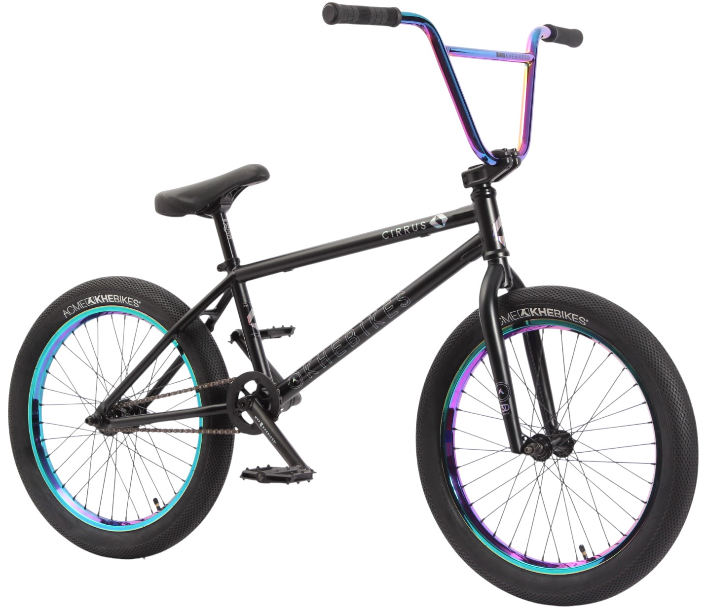 BMX Bike KHE CIRRUS PRO FC 20 Inch Black 10,2kg