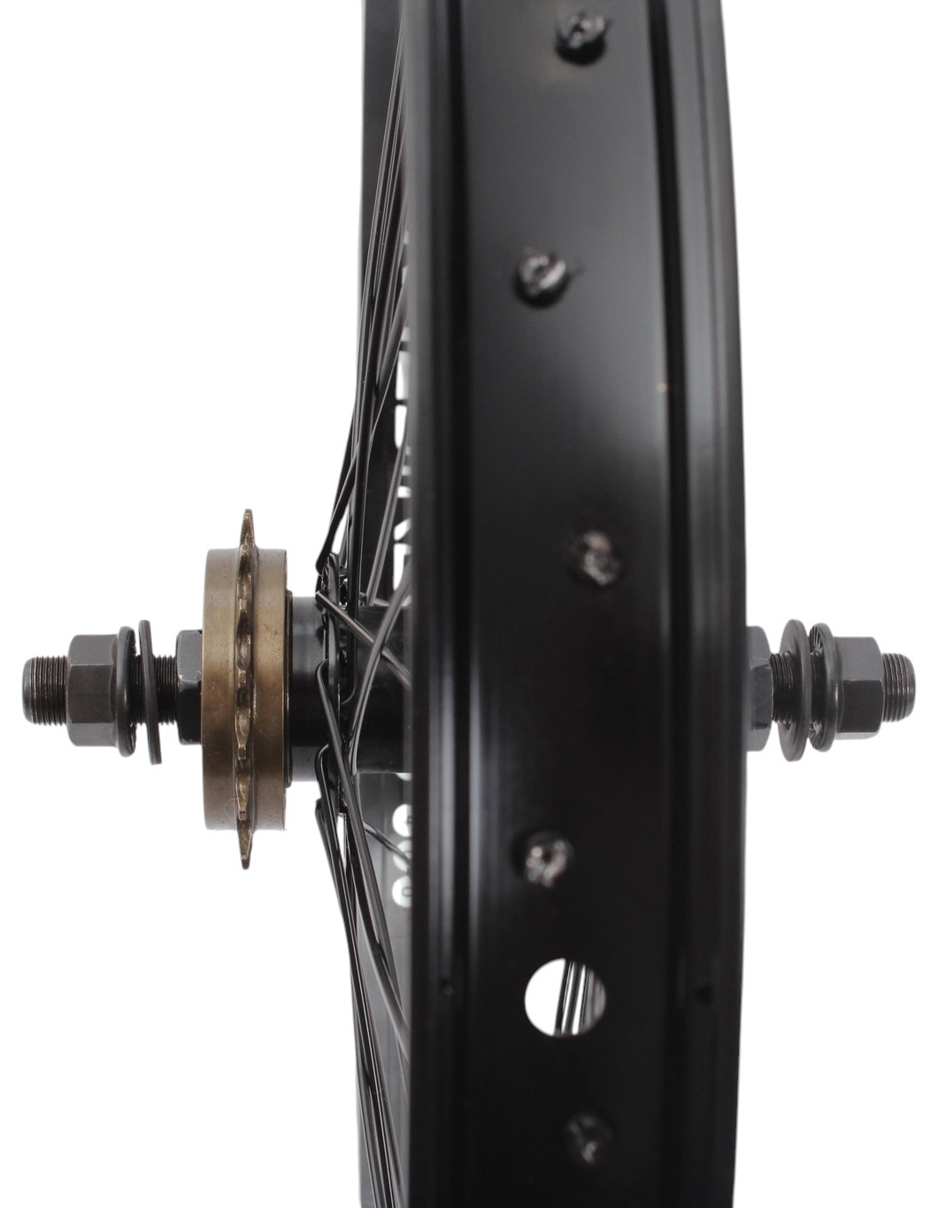 BMX rear wheel KHE PRISM 20 inch black
