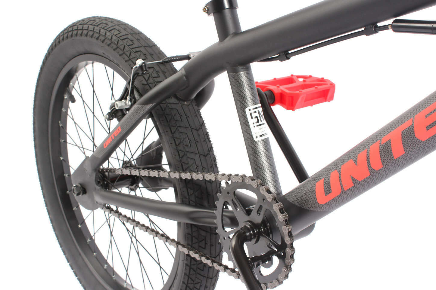 B-Ware N3: BMX Fahrrad KHE X UNITED ROOUSE 20 Zoll 11,65kg B-Ware N3: BMX Fahrrad KHE X UNITED ROOUSE 20 Zoll 11,65kg