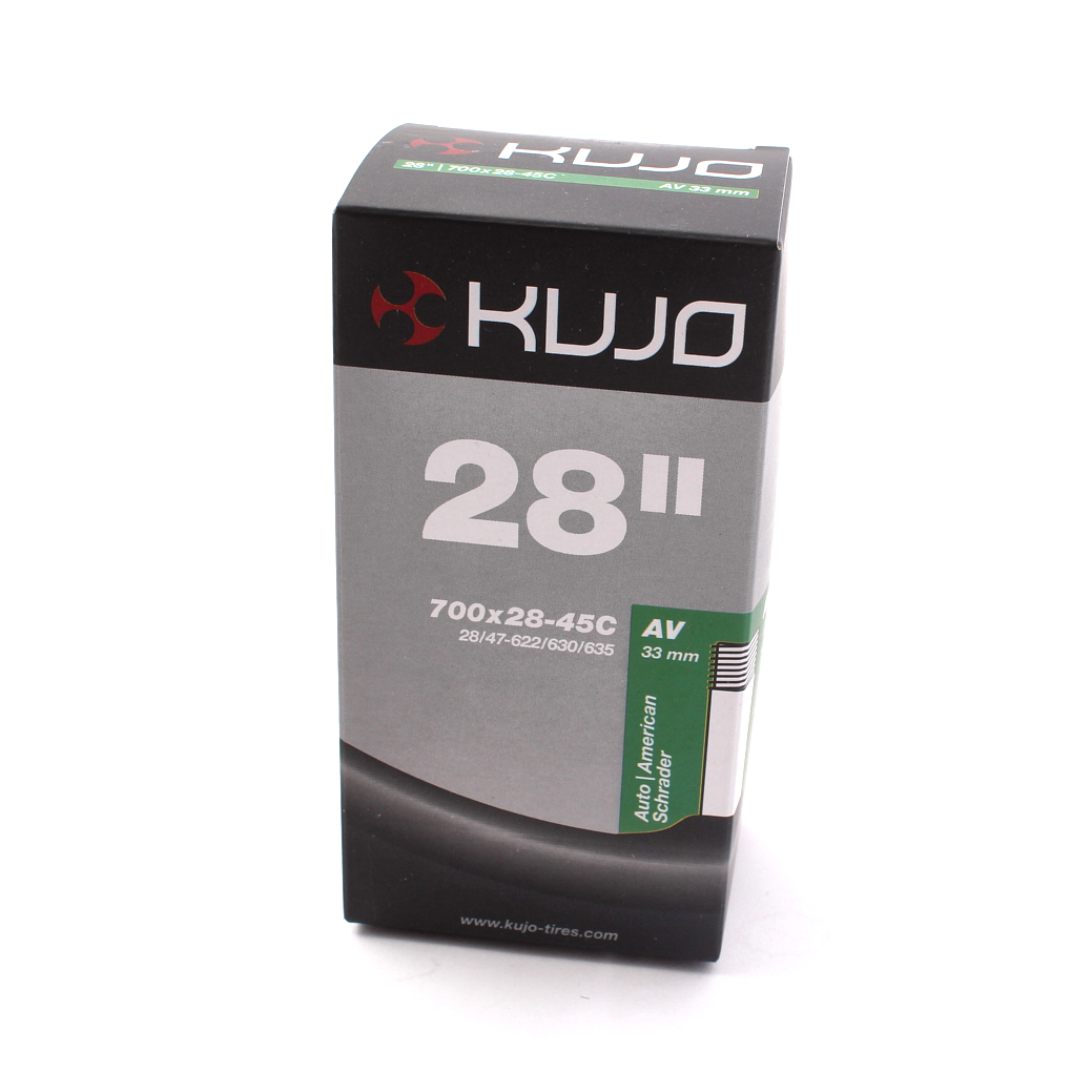 Bicycle tube KUJO 28 Inch / 700 x 28-45C AV