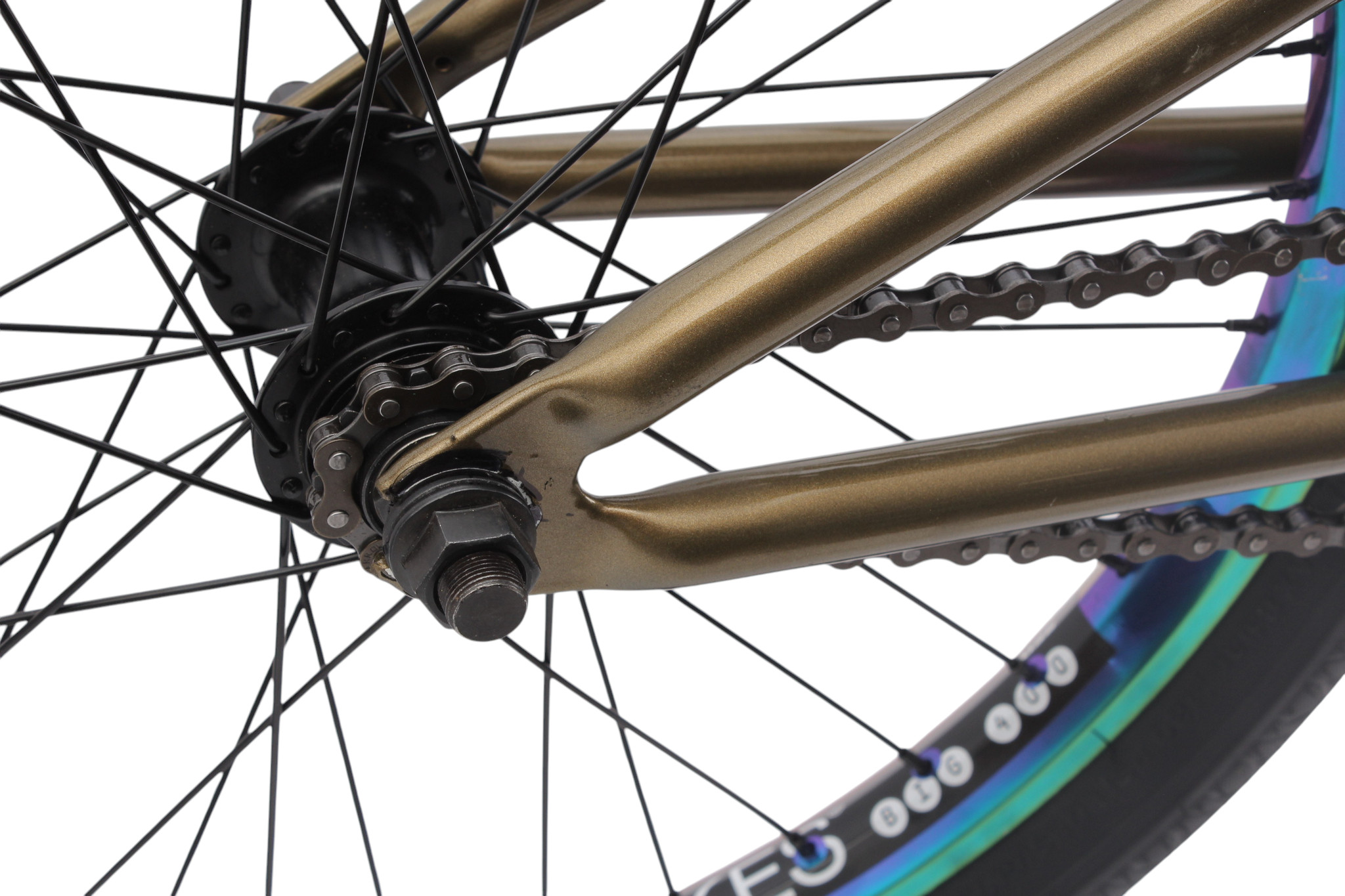 BMX bike KHE SPECTER V2 LTD Oil Slick 20 inch 21.8 lbs