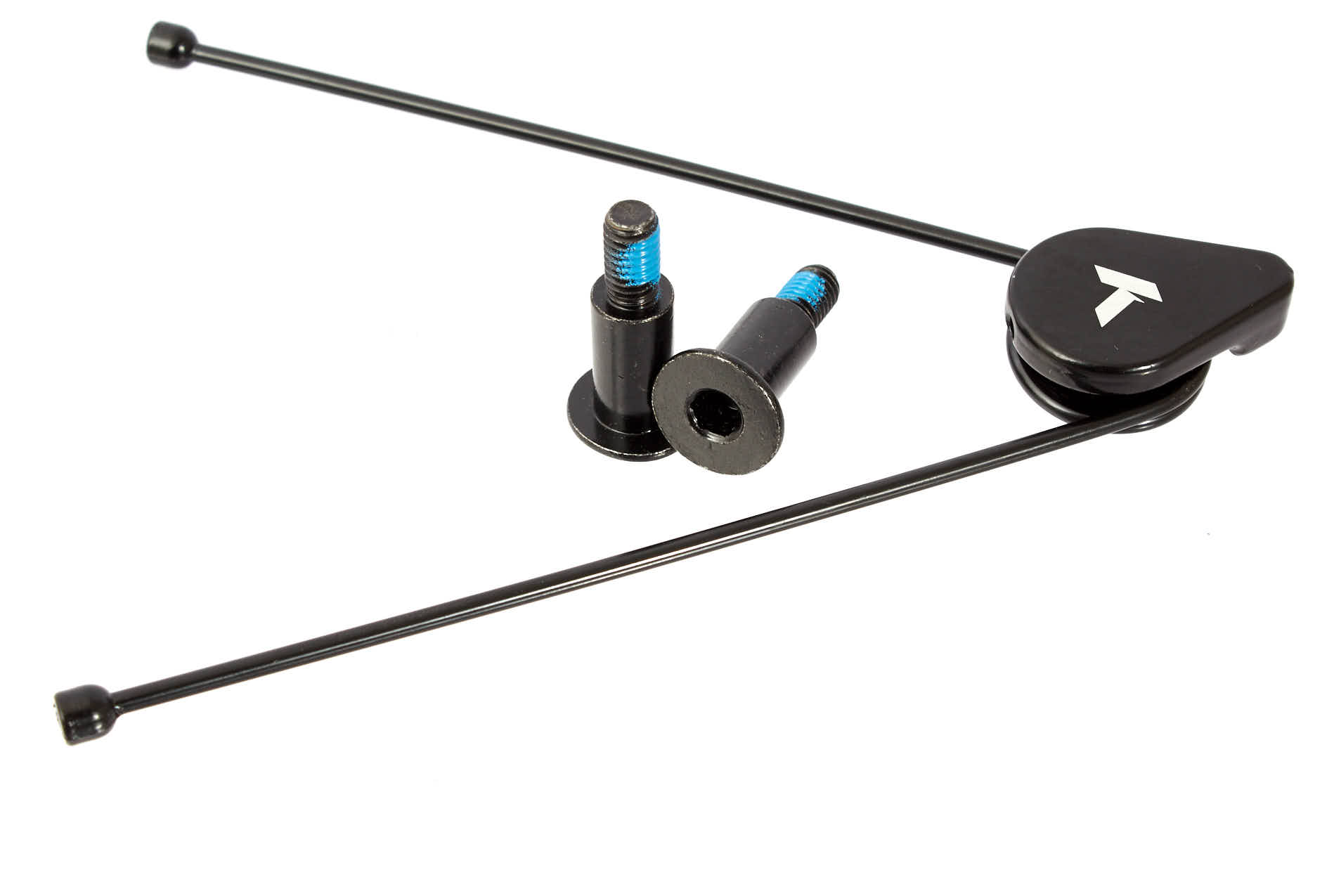 Komplette Spring Hanger Feder mit KHEbikes Logo und 2 Schrauben für Monatge Komplette Spring Hanger Feder mit KHEbikes Logo und 2 Schrauben für Monatge