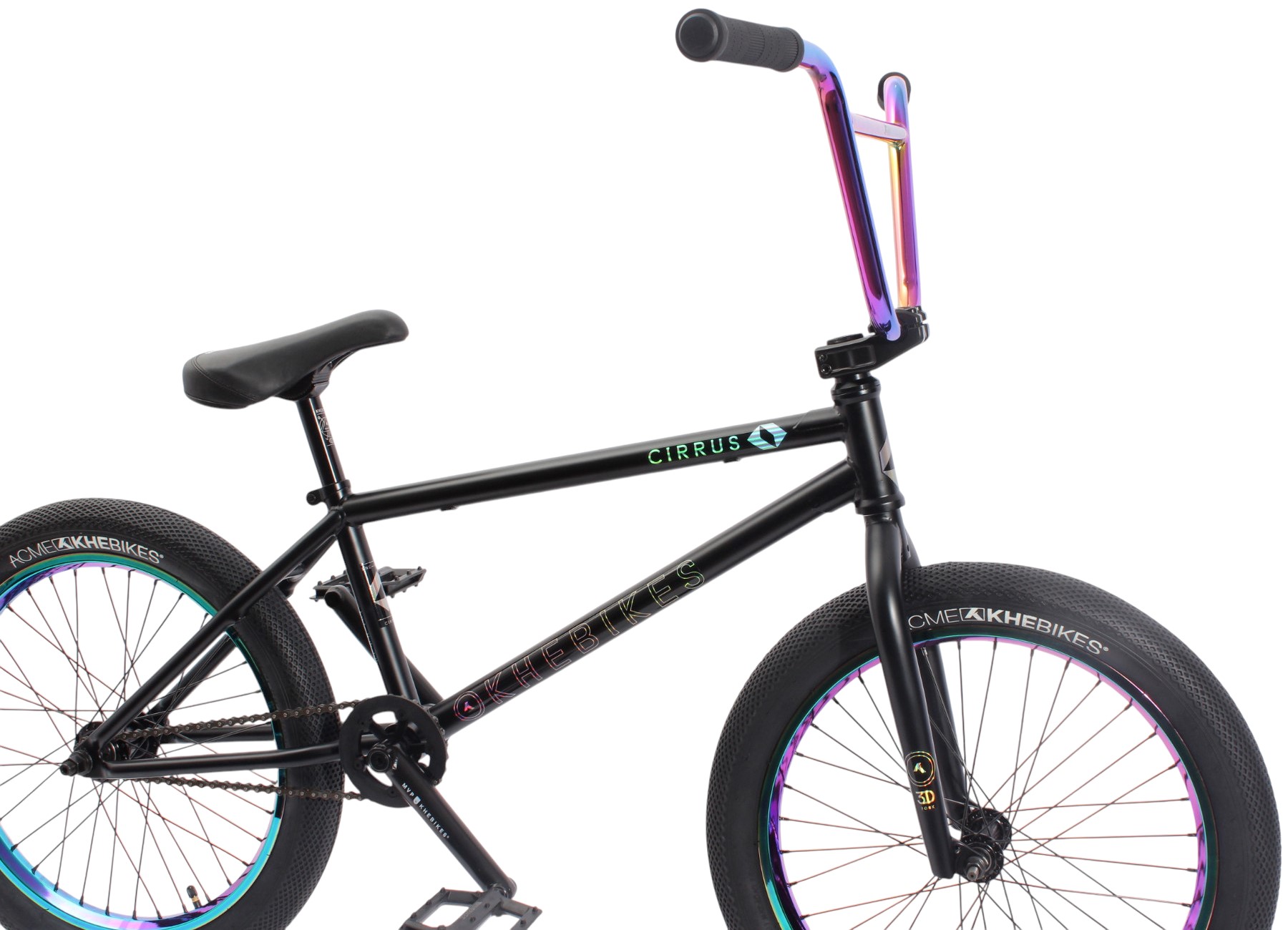 BMX Bike KHE CIRRUS PRO FC 20 Inch Black 10,2kg