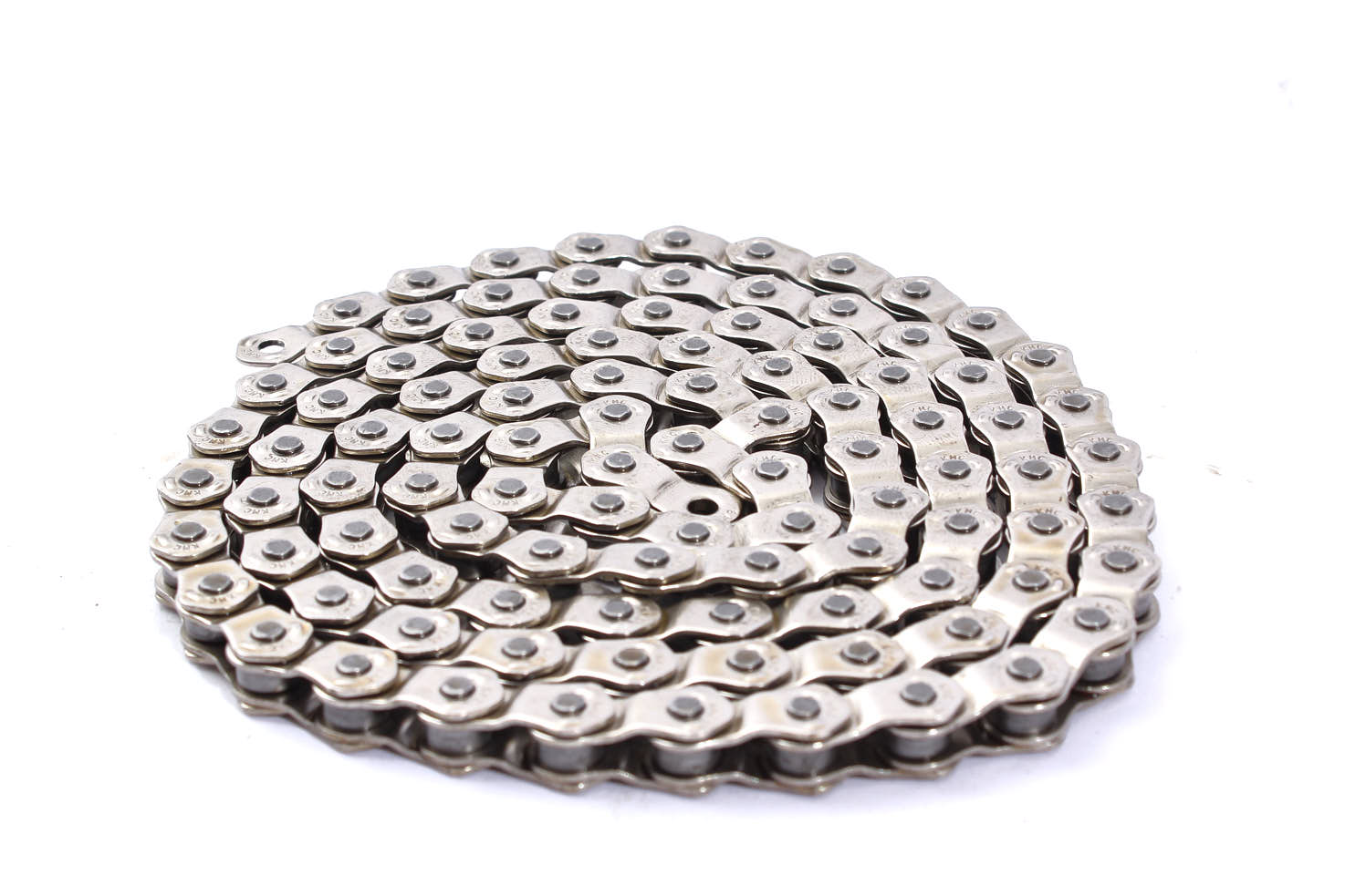 Silberne Halflink Kette mit 100 Gliedern Silberne Halflink Kette mit 100 Gliedern