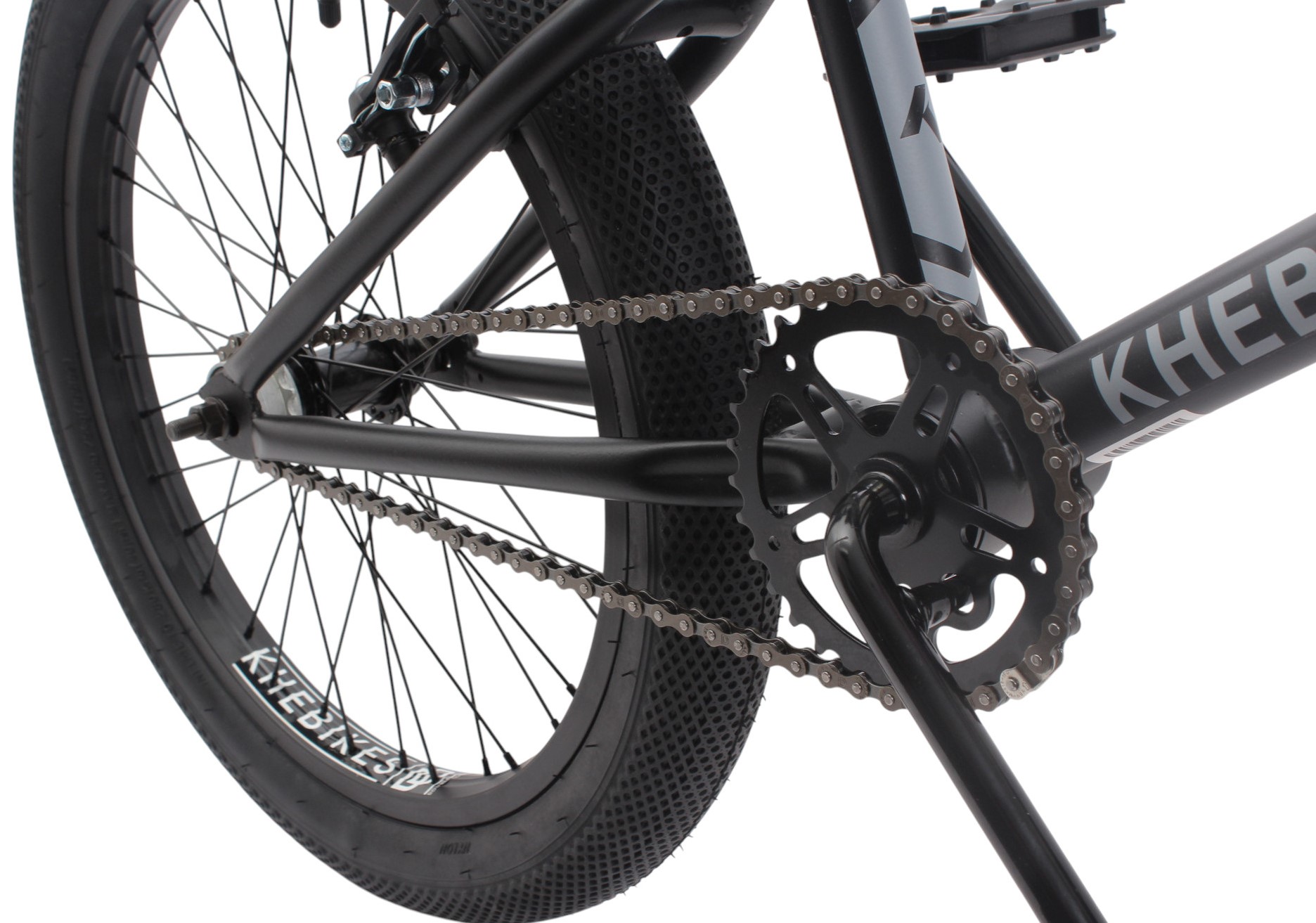 BMX bike KHE PARK 20 inch 24.5 lbs black