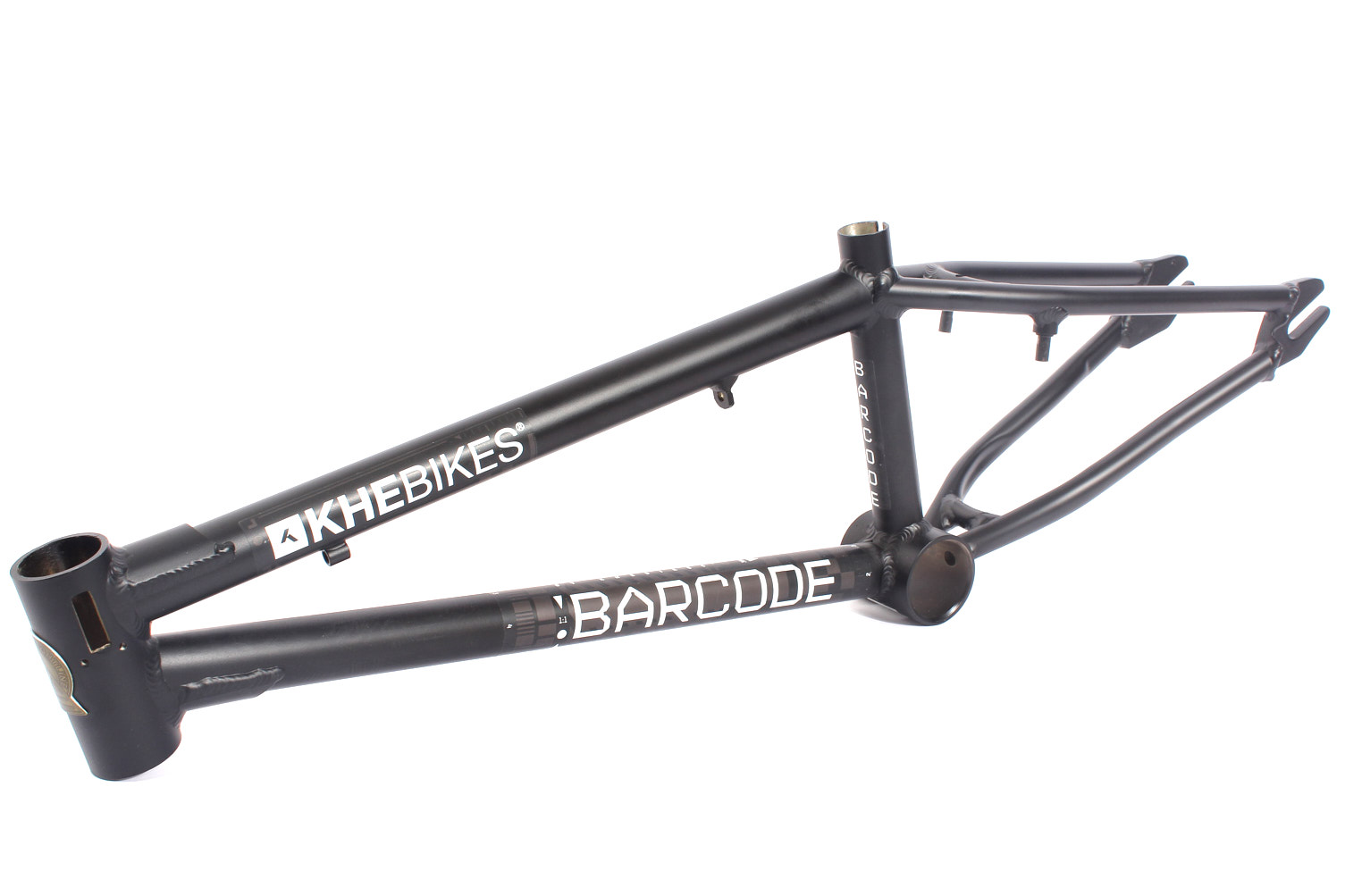 BMX Rahmen Barcode KHEbikes schwarz aus 7005 Aluminium