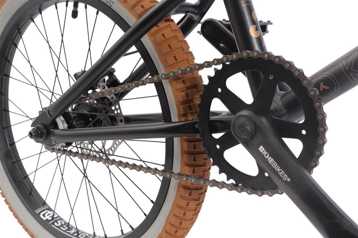 Outlet N3: BMX Bike Aluminum KHE BLACK JACK DISC AL 20 inch 10kg