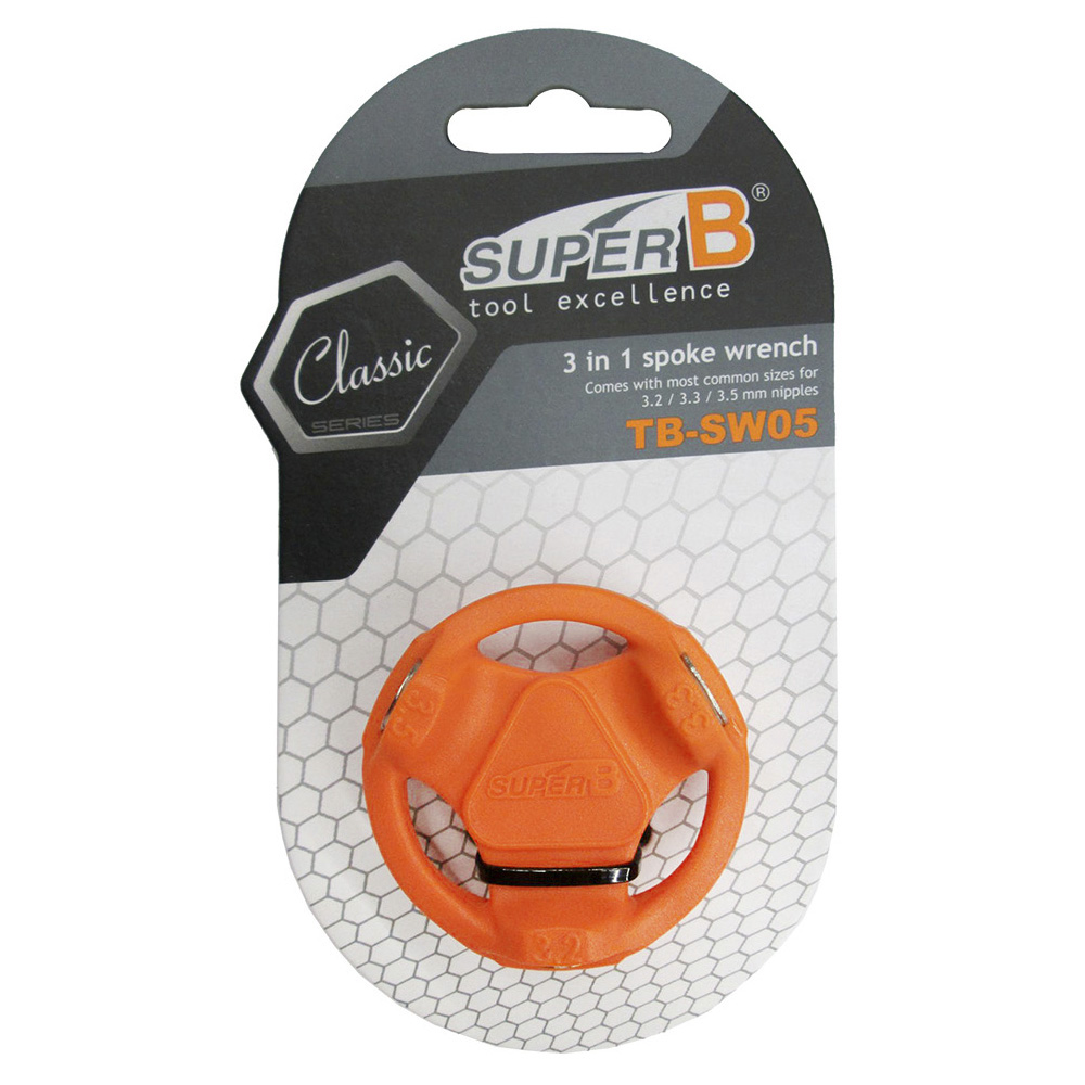 KHE SUPER B TB-SW05 Speichenschlüssel 3.2 / 3.3 / 3.5mm