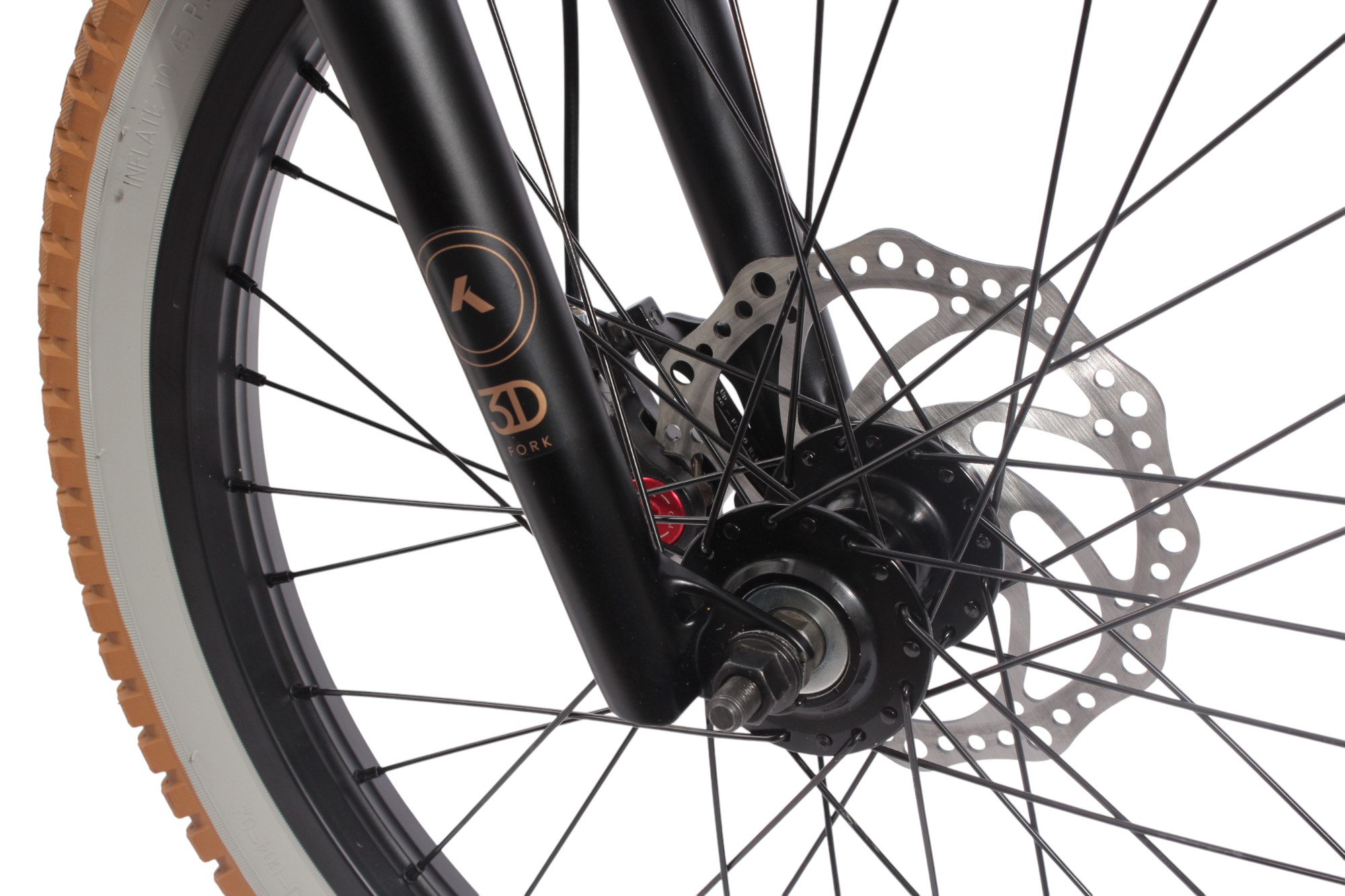 BMX Bike Aluminum KHE BLACK JACK AL 20 Inch 10kg