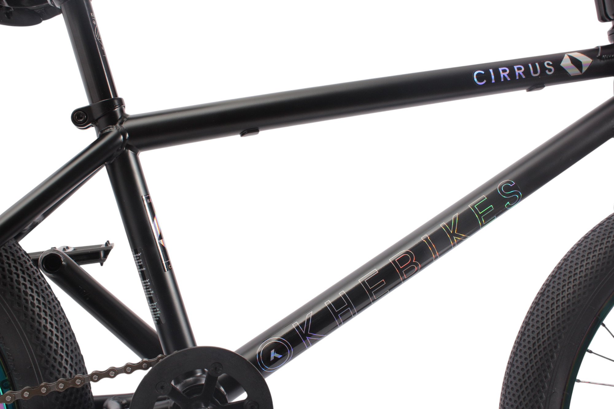 BMX Bike KHE CIRRUS PRO FC 20 Inch Black 10,2kg