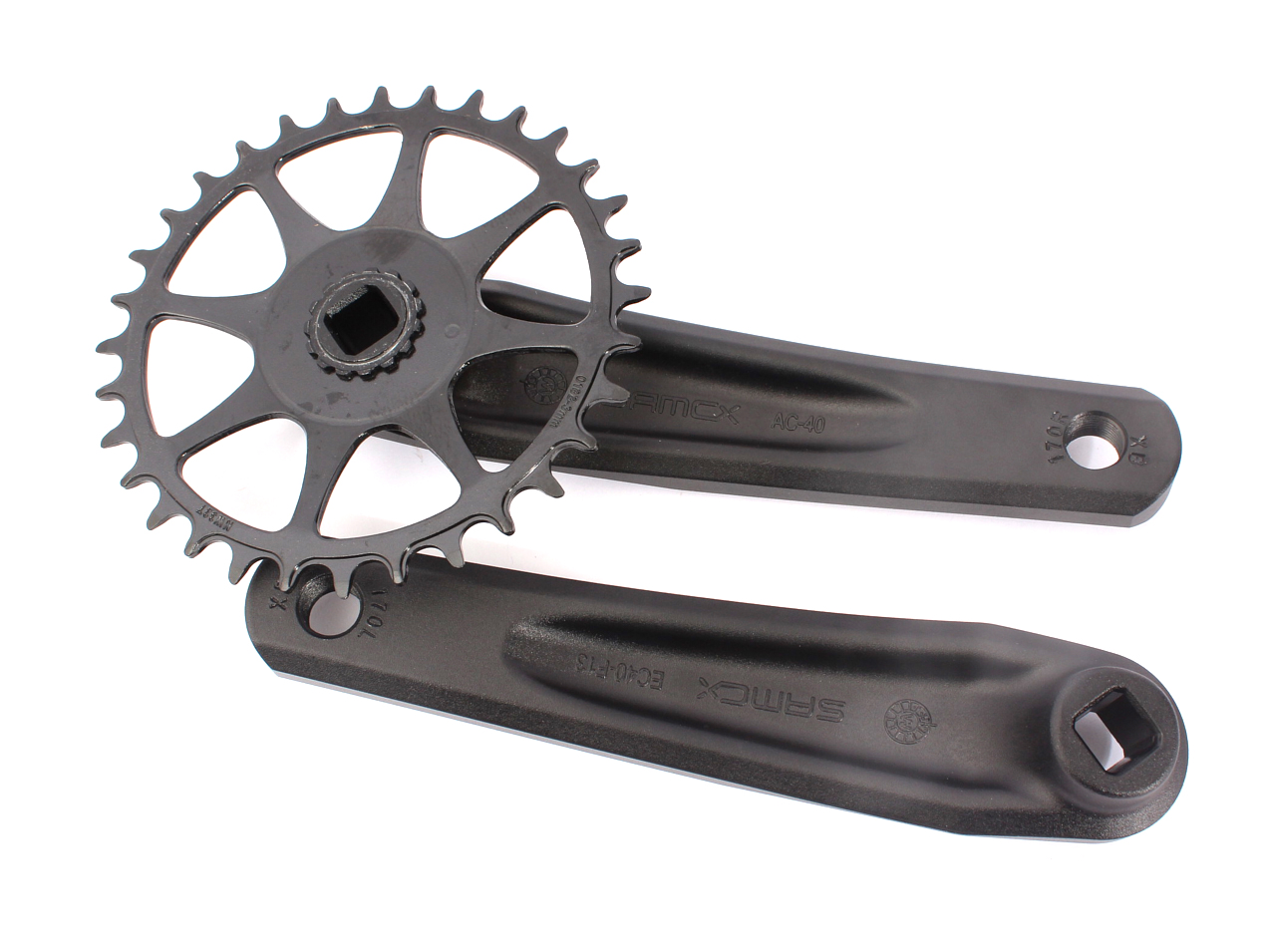 MTB Kurbel-SAMOX Kurbelgarnitur 1-fach 170mm