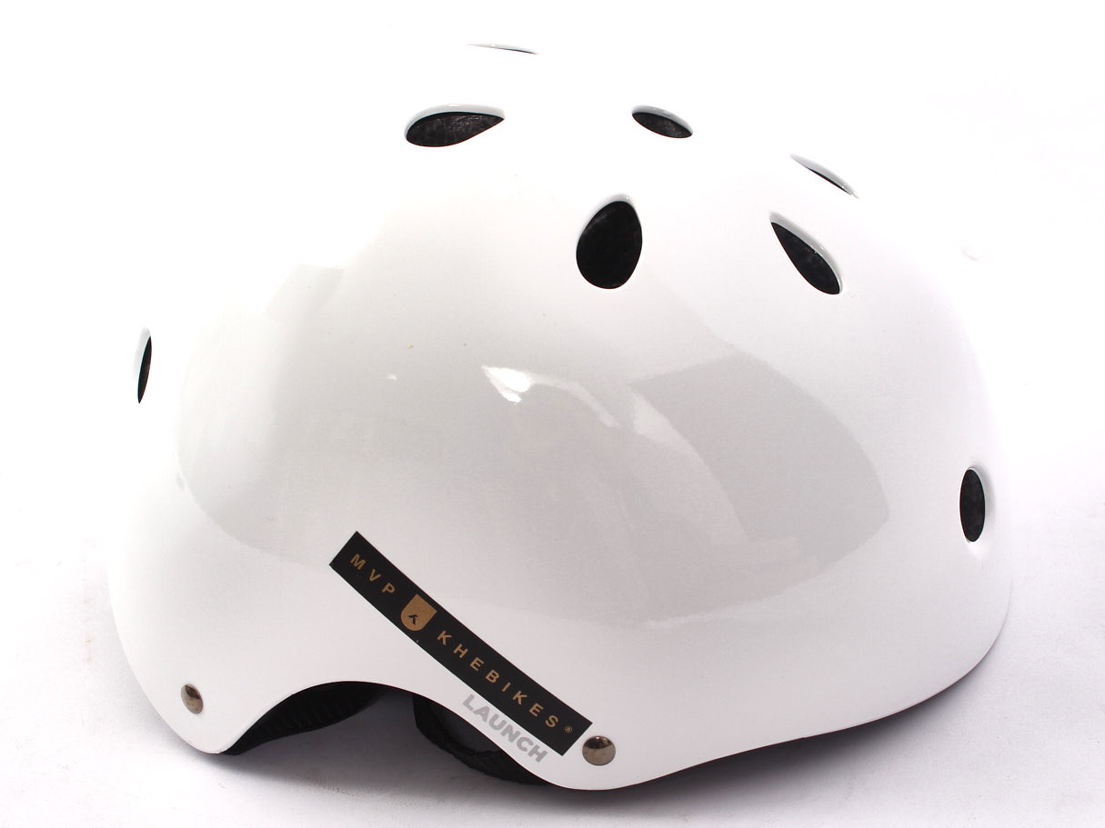 BMX Freestyle Helm von MVP Launch in Weiß