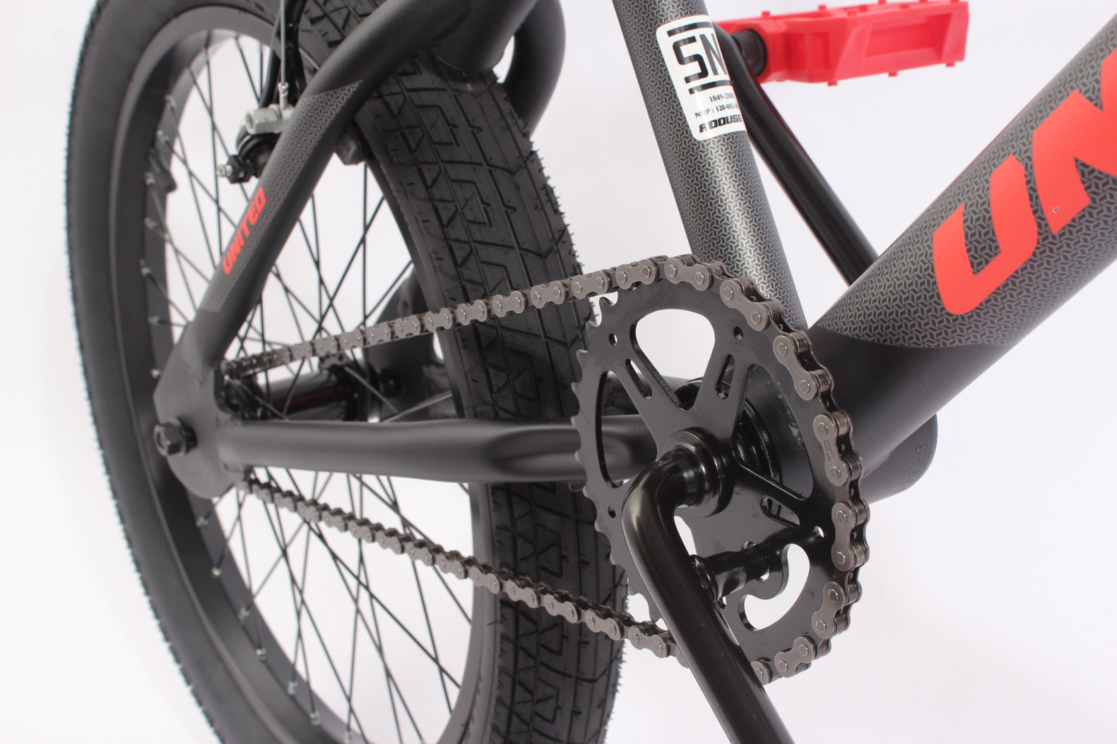 B-Ware N3: BMX Fahrrad KHE X UNITED ROOUSE 20 Zoll 11,65kg B-Ware N3: BMX Fahrrad KHE X UNITED ROOUSE 20 Zoll 11,65kg