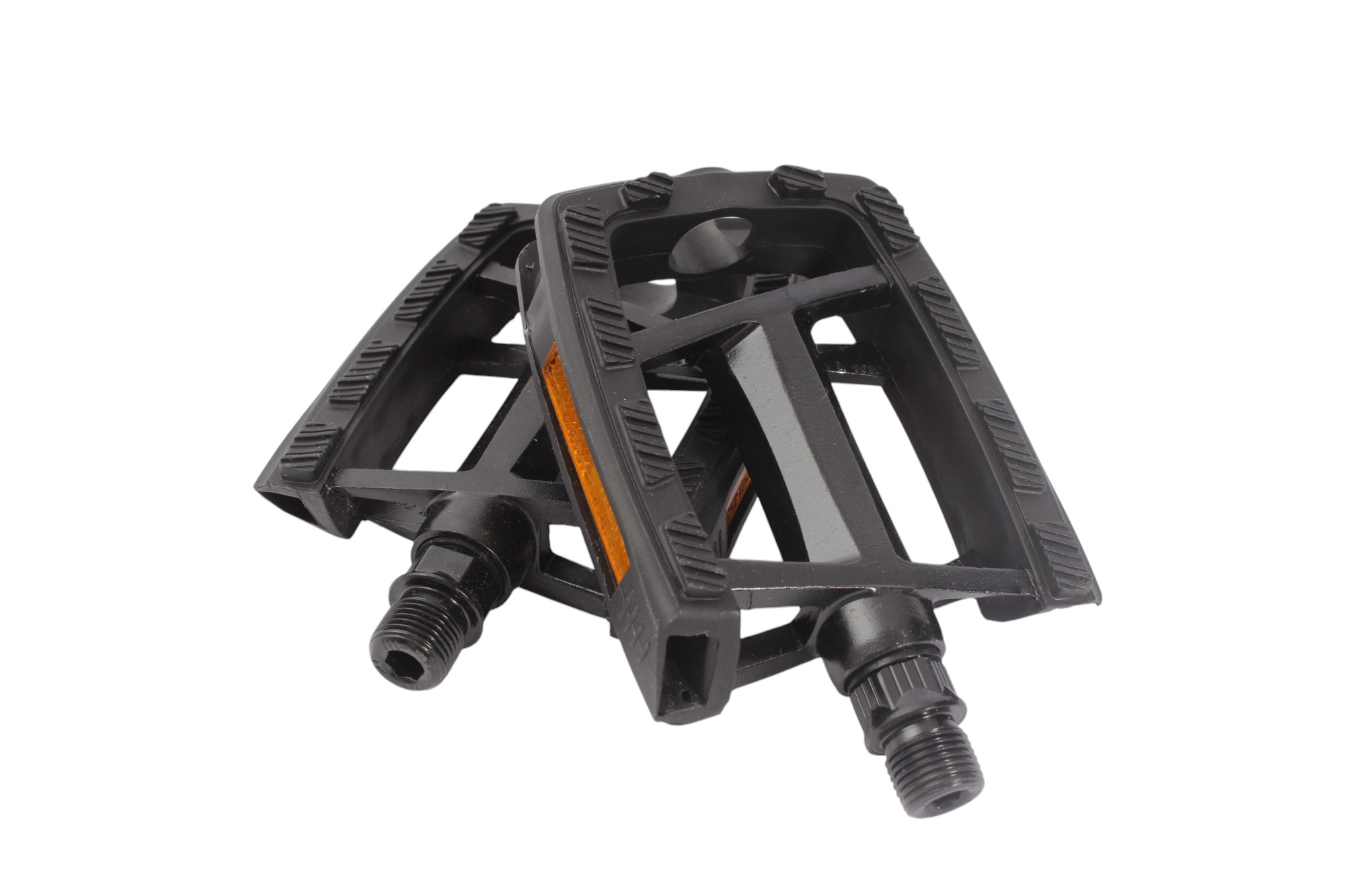 MTB Fixie Aluminum Pedals M-WAVE 2AL 9/16 Inch Plain Bearings