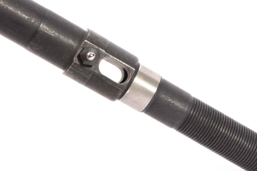 BMX Achse in Schwarz mit Schraubgewinde BMX Achse in Schwarz mit Schraubgewinde