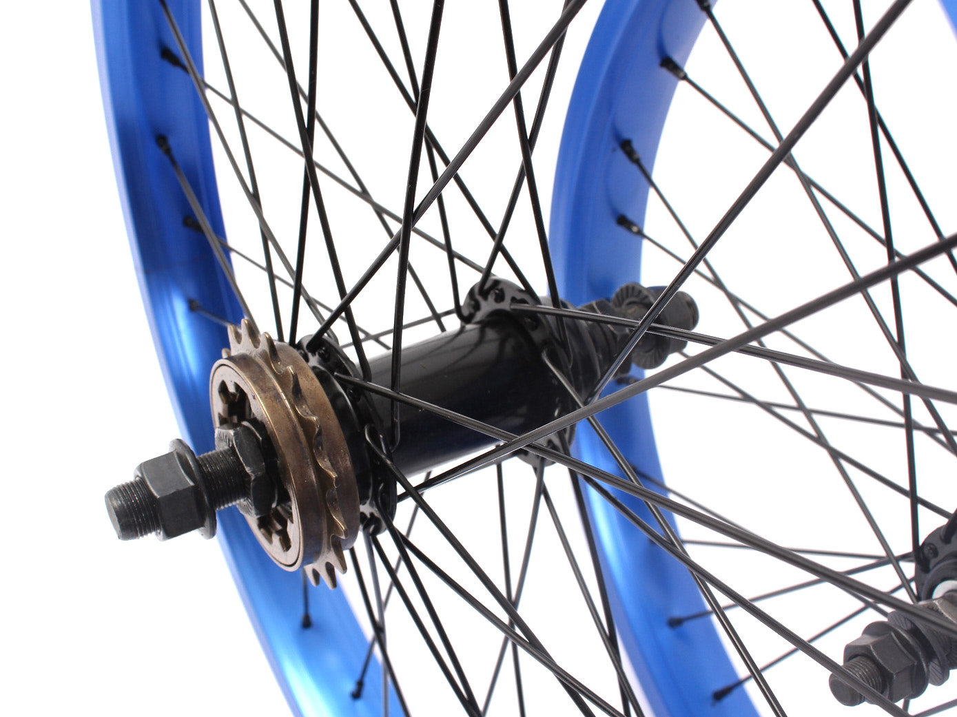 BMX Laufradsatz KHE PRISM 20 Zoll blau