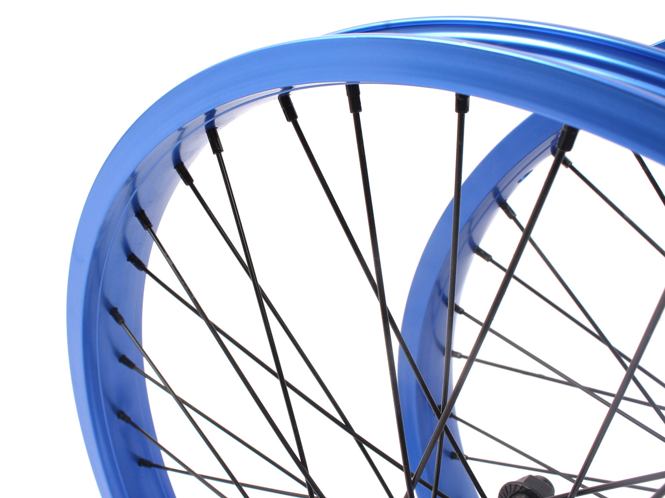 BMX Laufradsatz KHE PRISM 20 Zoll blau