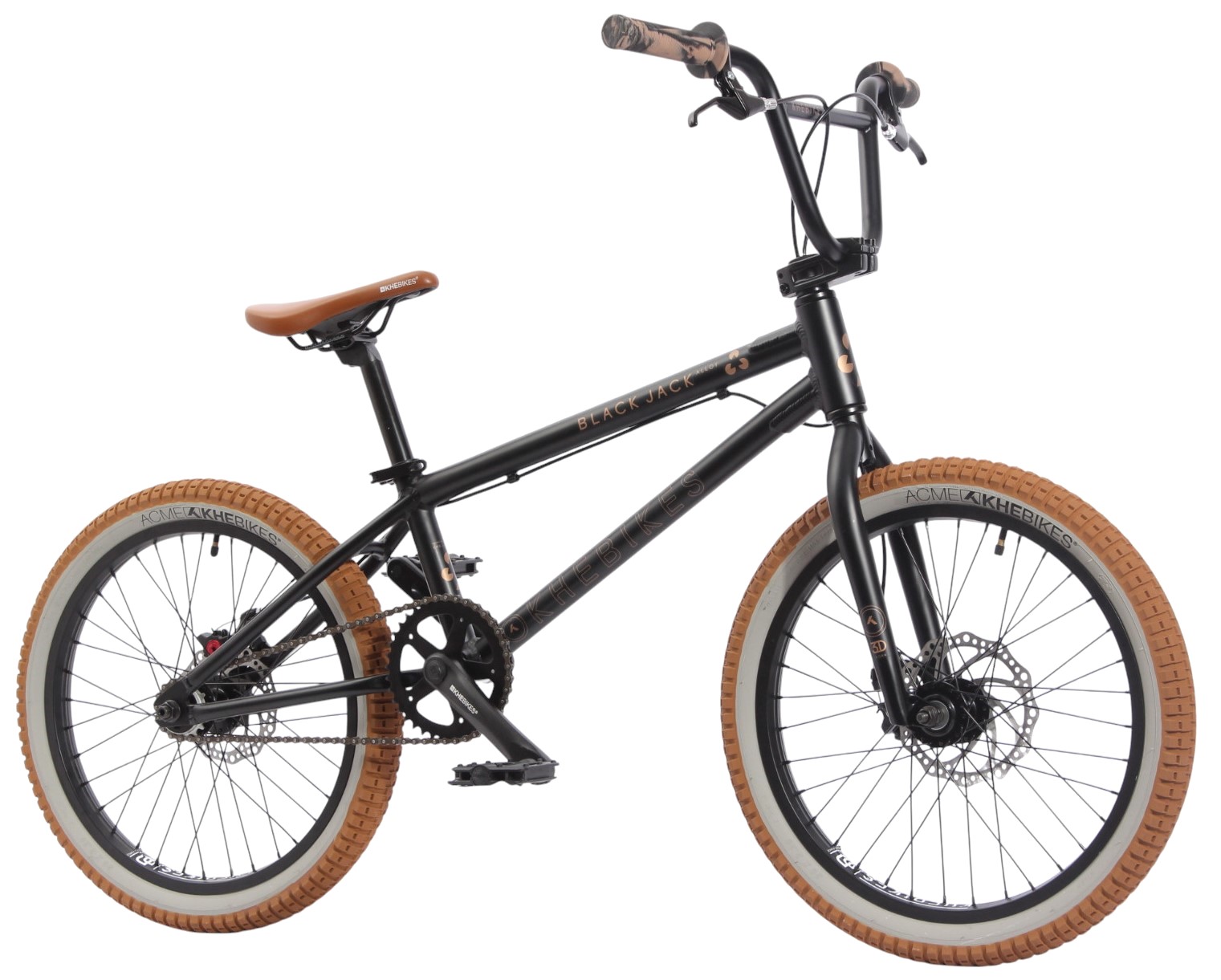 BMX Bike Aluminum KHE BLACK JACK AL 20 Inch 10kg