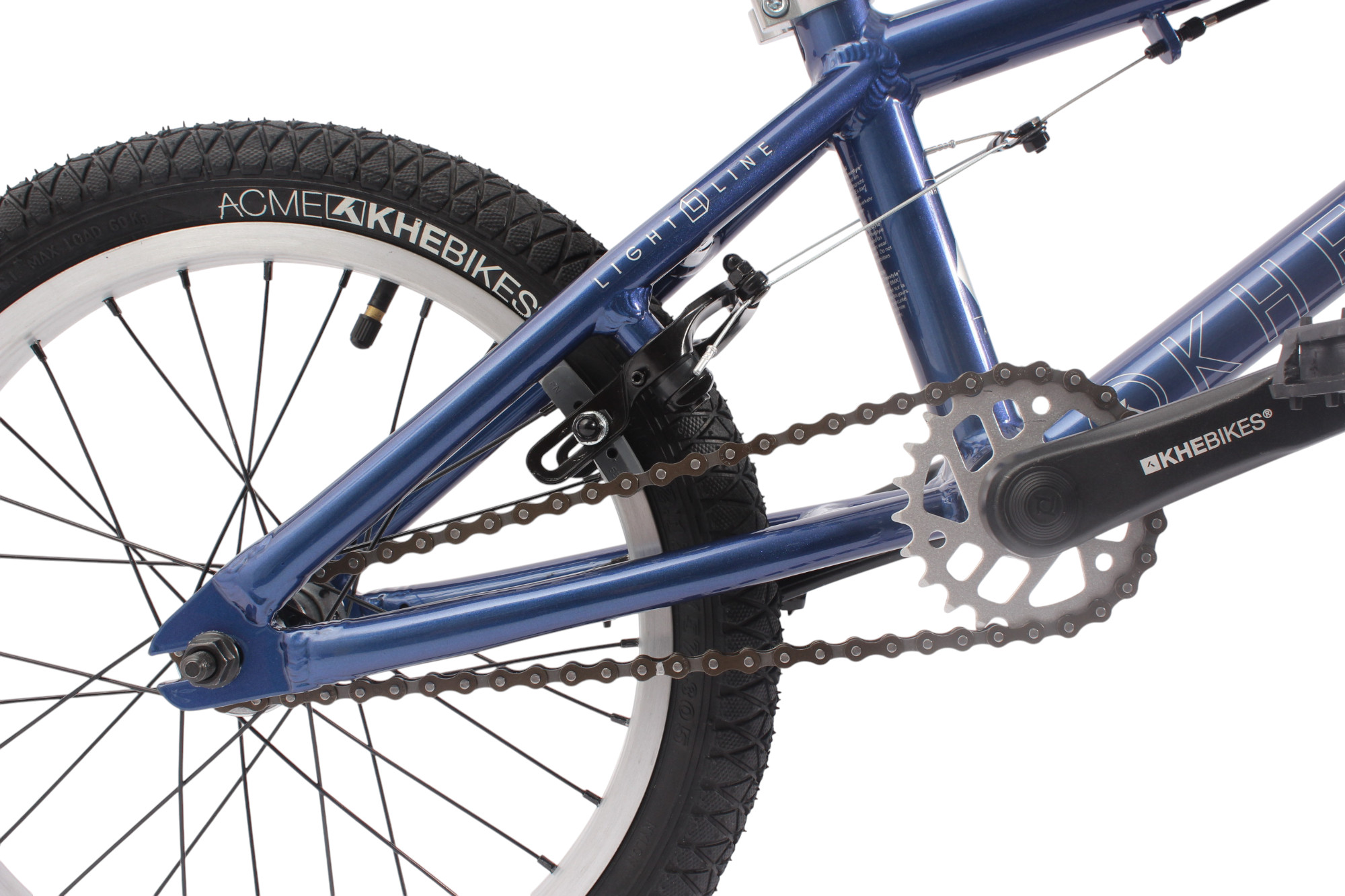 Text: BMX bike aluminum KHE ARSENIC LL 16 inch 7.9kg