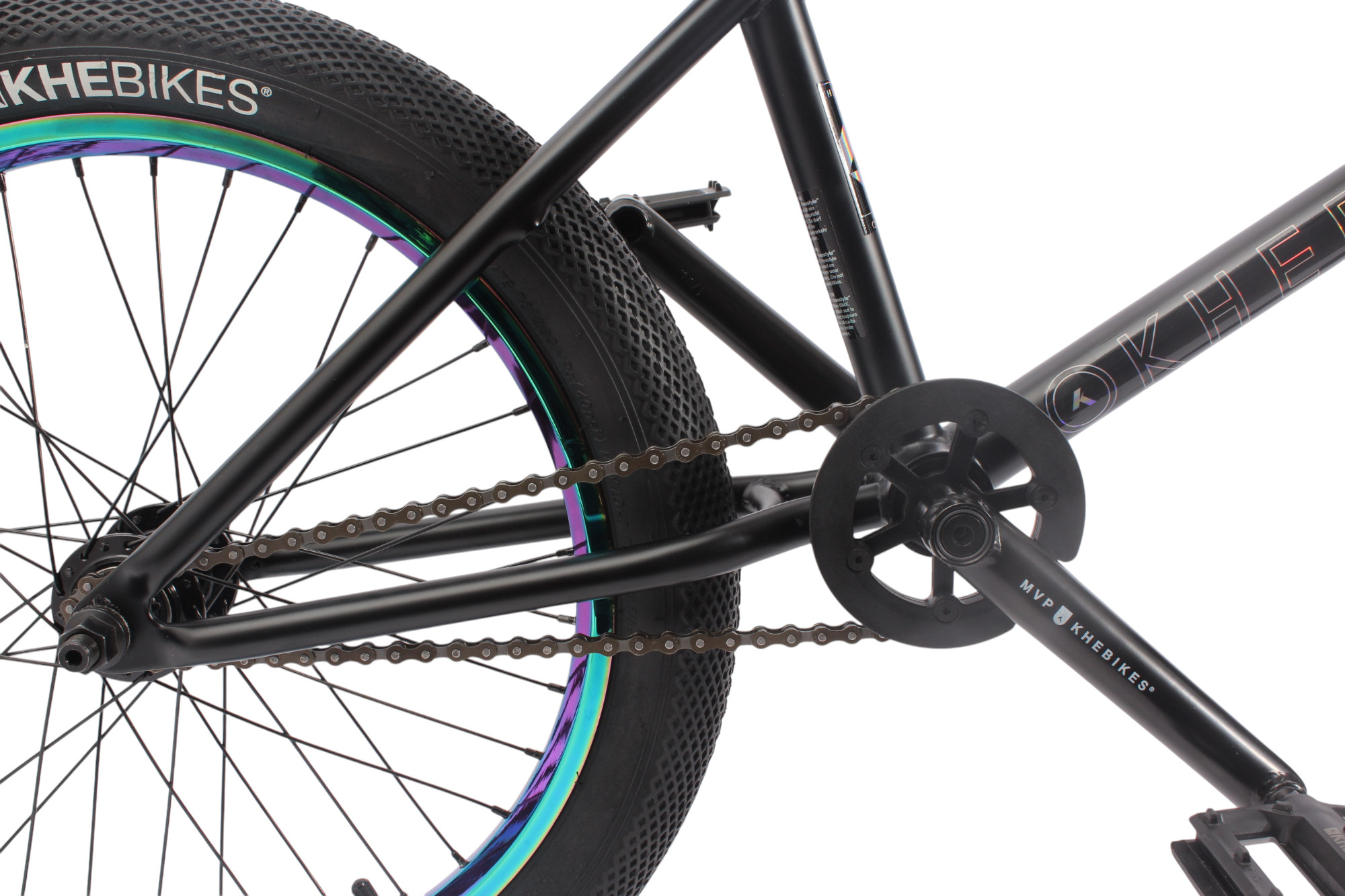 BMX Bike KHE CIRRUS PRO FC 20 Inch Black 10,2kg