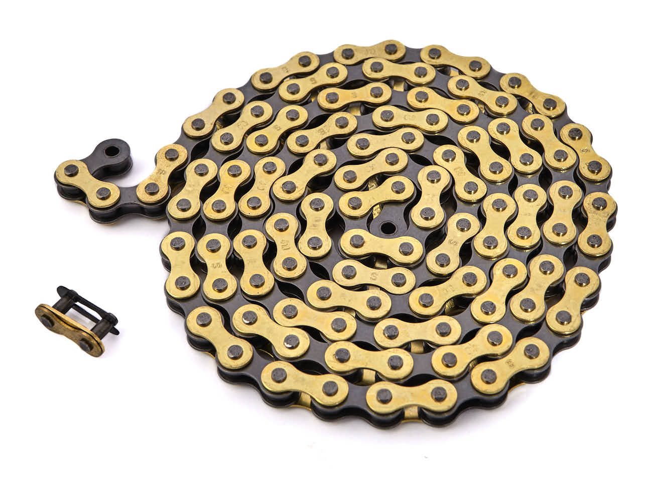 Goldene BMX Fahrradkette von KHE